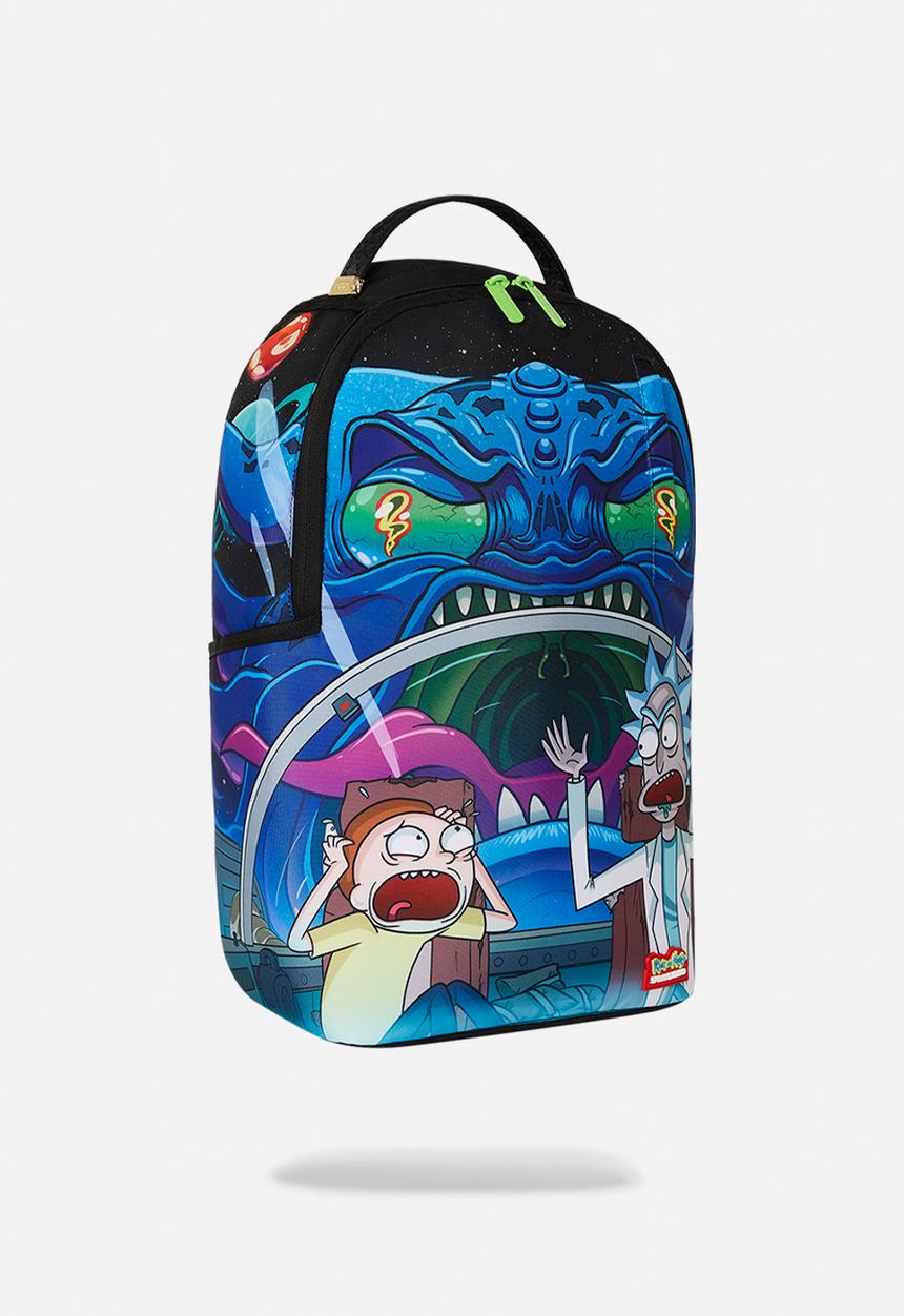Sprayground - Rick and morty space chase backpack - blue