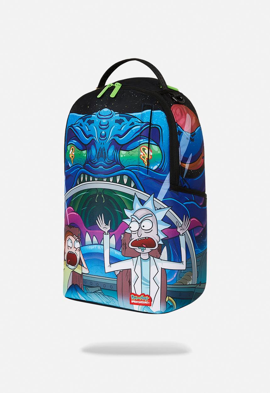 Sprayground - Rick and morty space chase backpack - blue