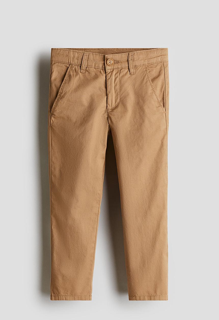 H&M - Twill chinos - dark beige