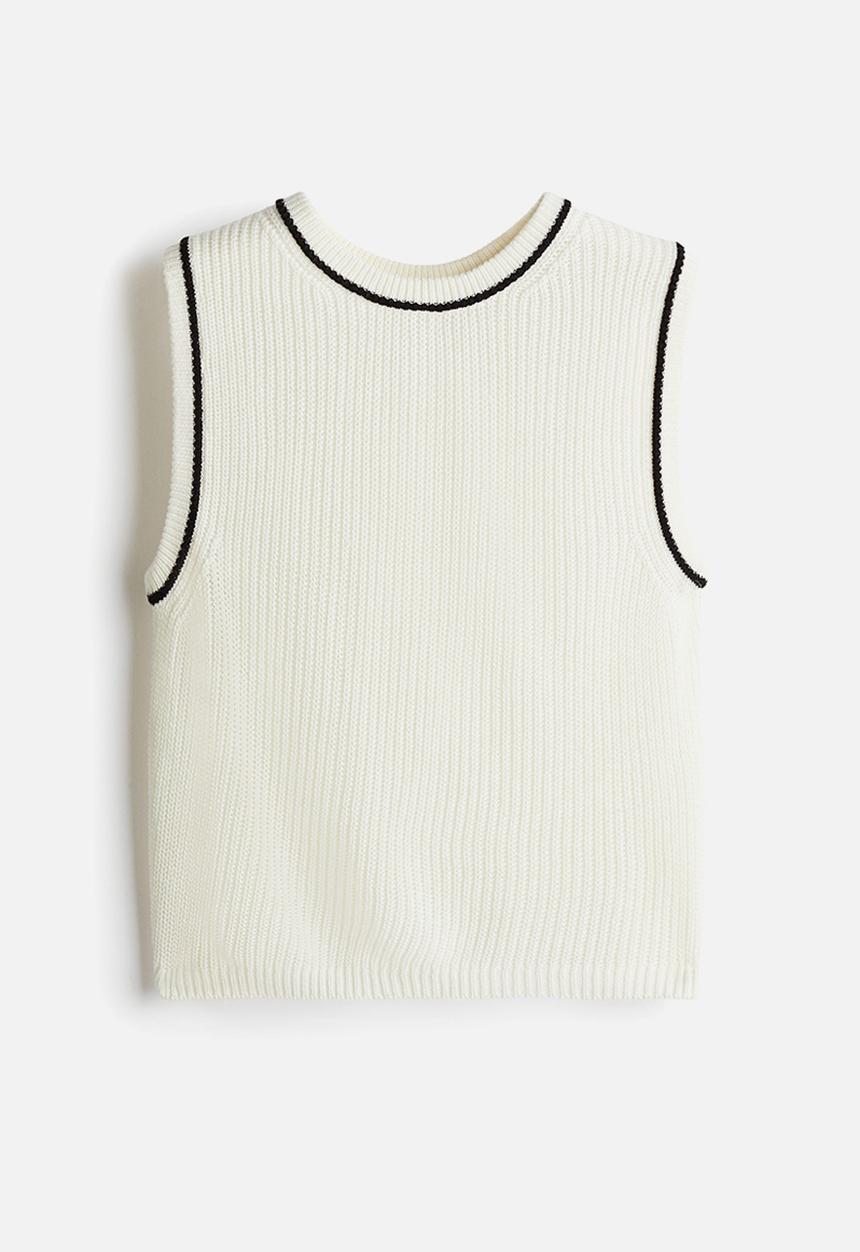H&M - Sweater vest - cream