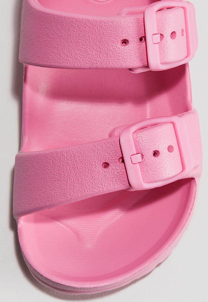 H&M - Two-strap pool shoes - pink