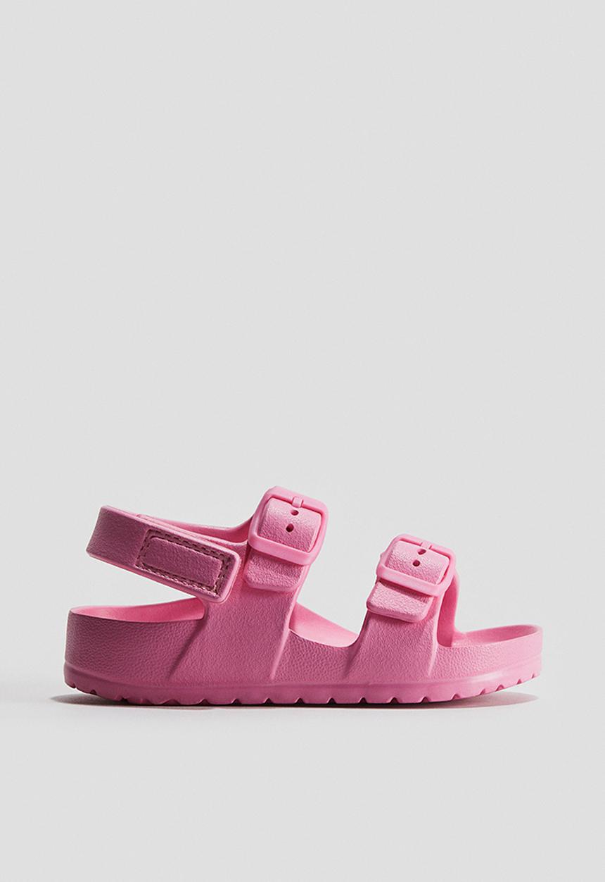 H&M - Two-strap pool shoes - pink