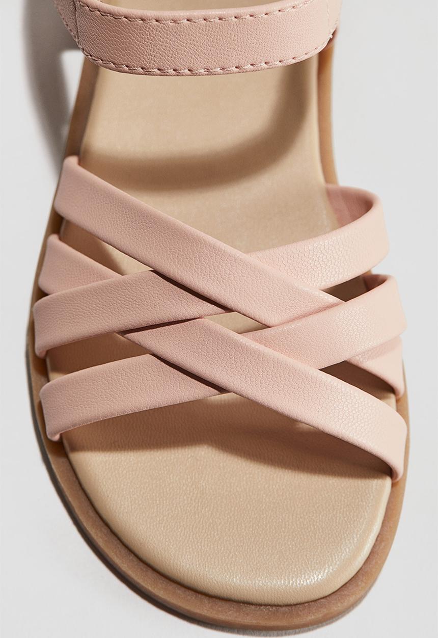 H&M - Strappy sandals - dusty pink