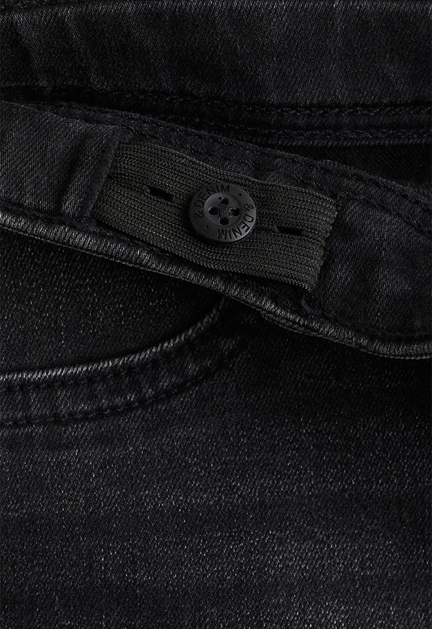 H&M - 2-Pack denim shorts - light denim blue/black