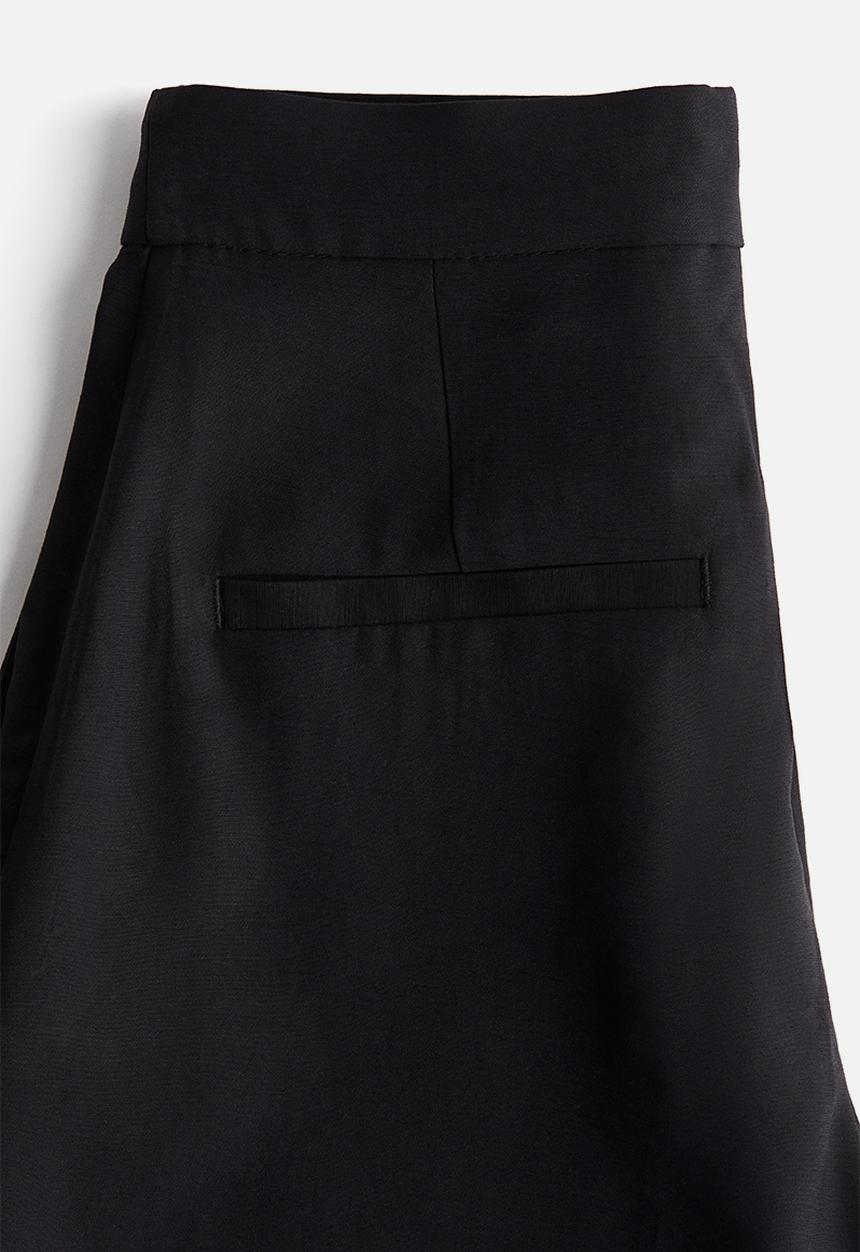 H&M - Wide trousers - black