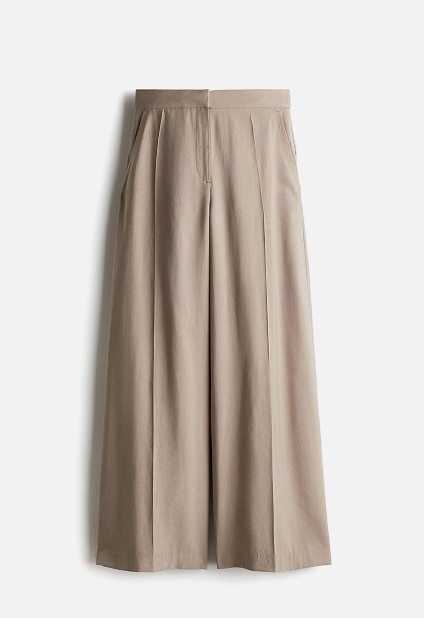 H&M - Wide trousers - beige