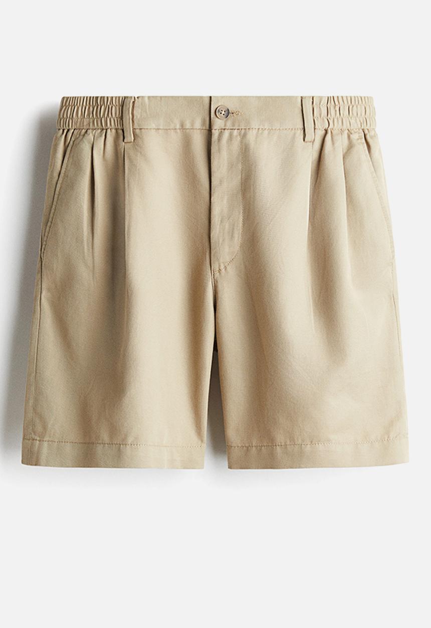 H&M - Regular fit chino shorts - beige