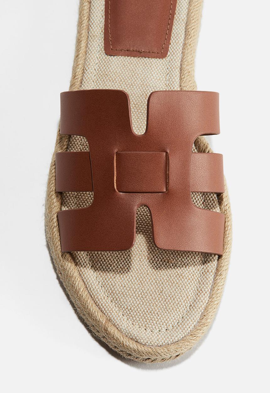 H&M - Espadrille sandals - brown