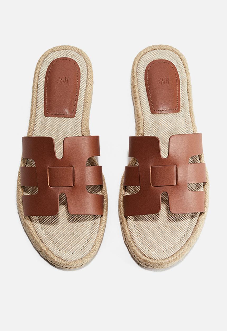 H&M - Espadrille sandals - brown