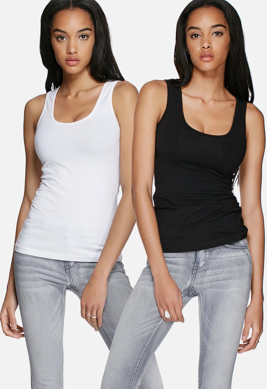 dailyfriday - Scoop neck vest - 2 pack