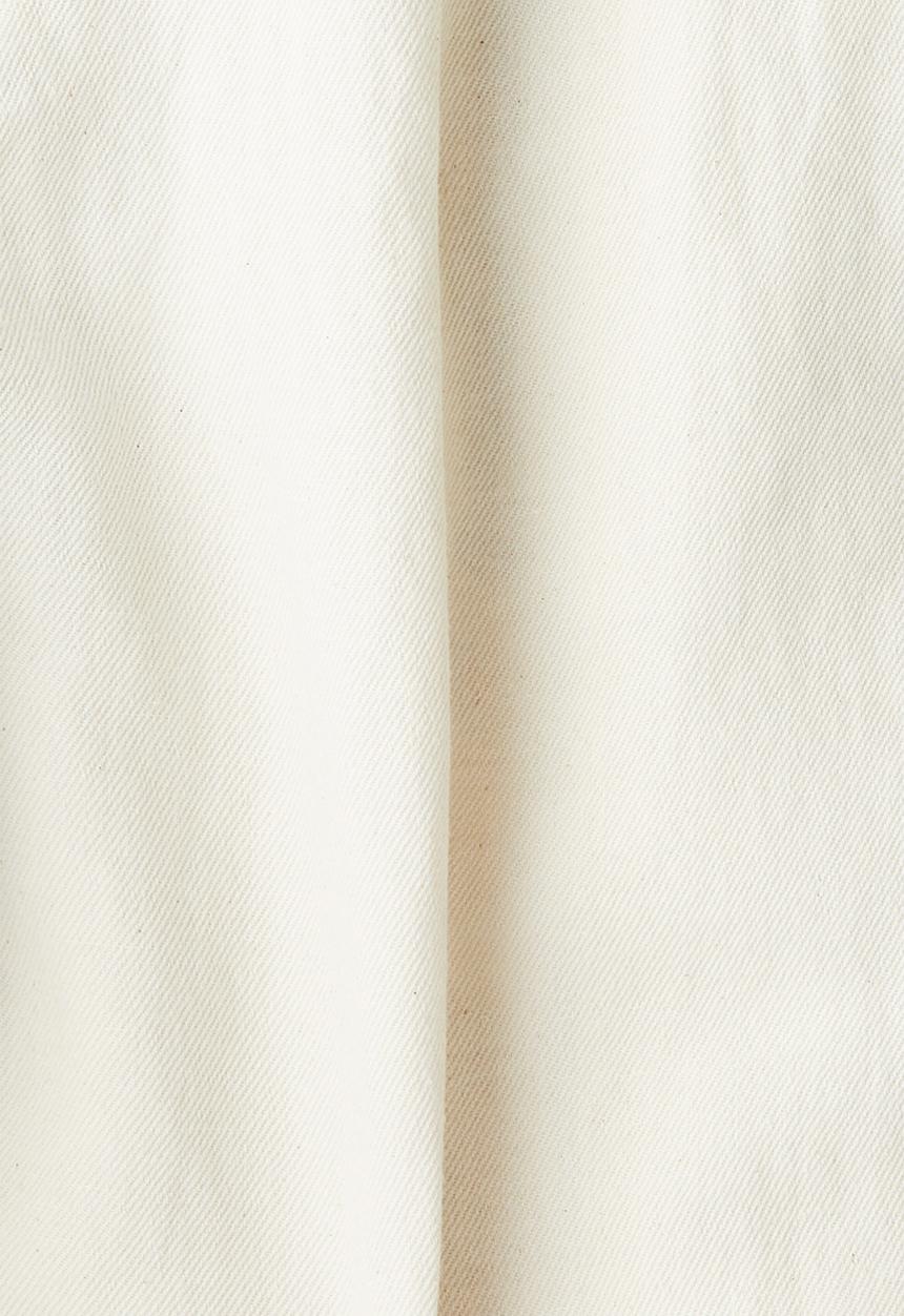 H&M - Relaxed fit linen-blend trousers - cream