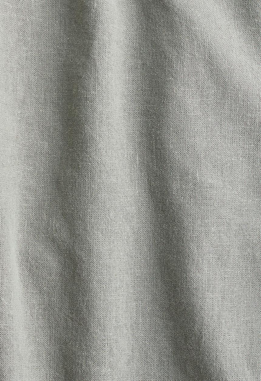 H&M - Regular fit linen-blend shorts - sage green