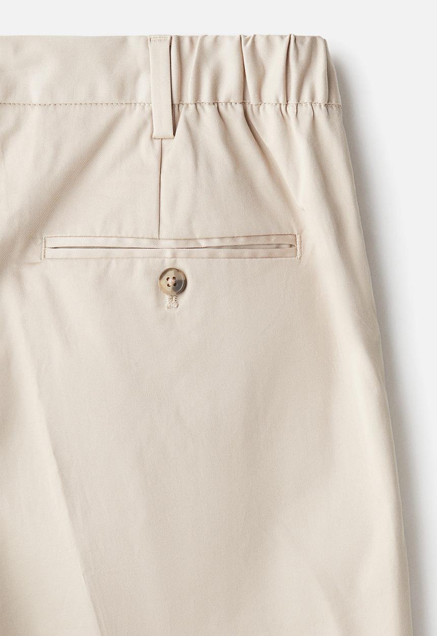 H&M - Slim fit cropped trousers - beige