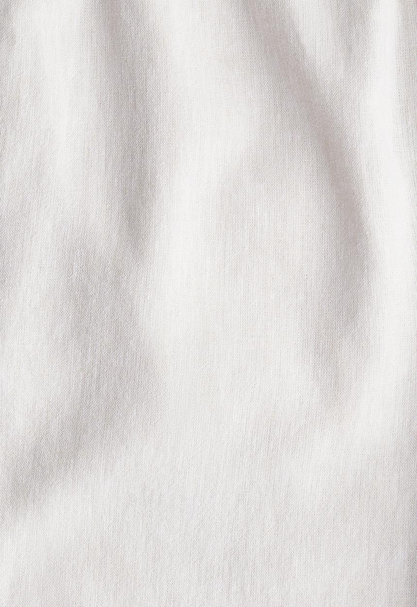 H&M - Relaxed fit linen-blend trousers - white