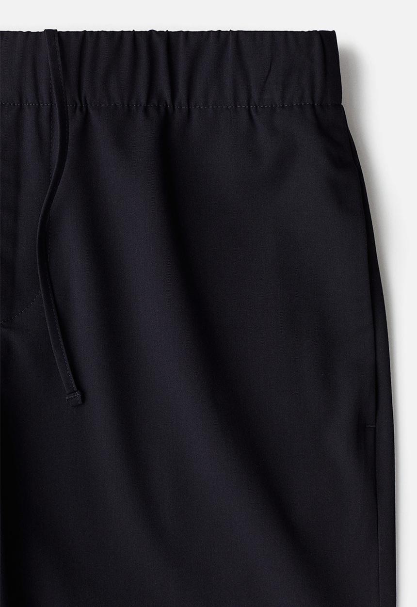 H&M - Relaxed fit shorts - navy blue 