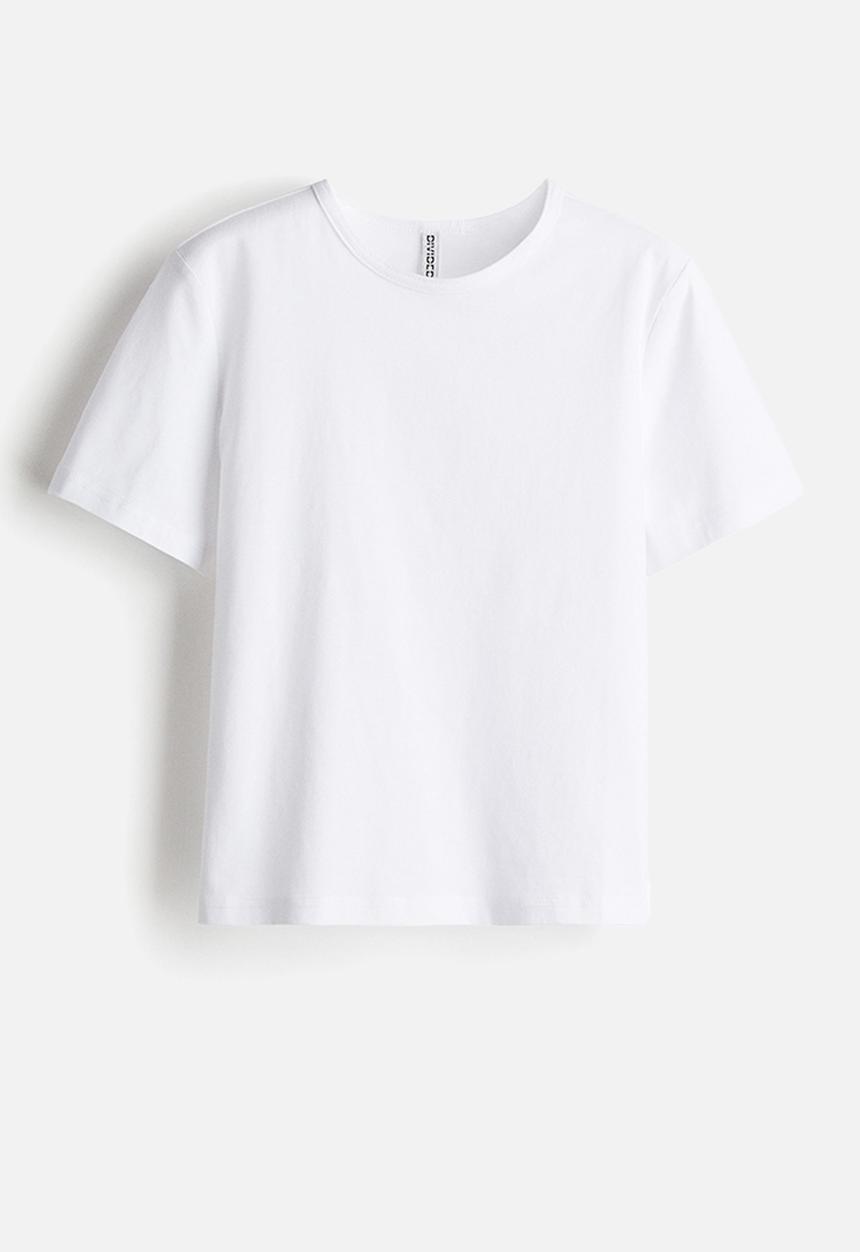 H&M - Cotton jersey t-shirt - white