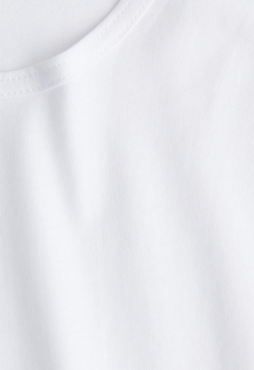 H&M - Cotton jersey t-shirt - white