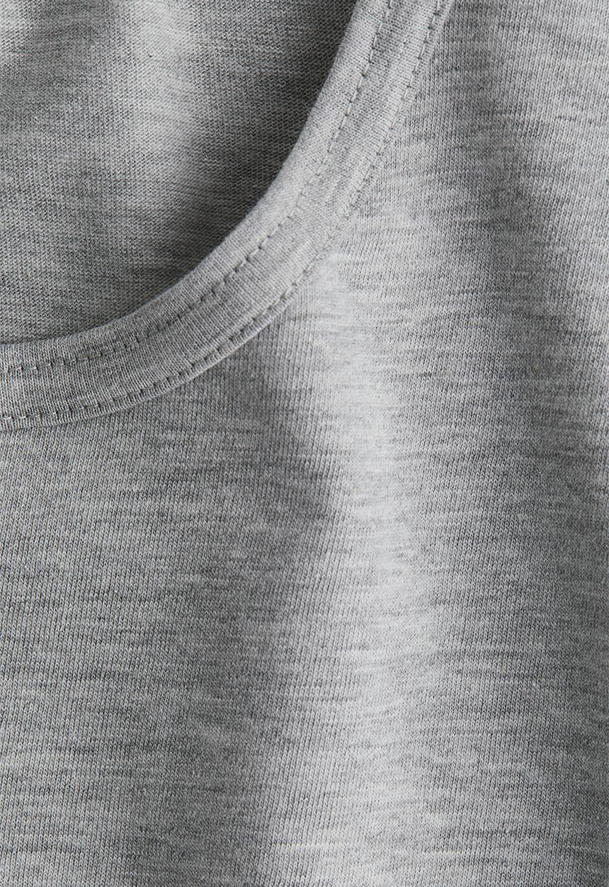 H&M - Cotton jersey t-shirt - light grey marl