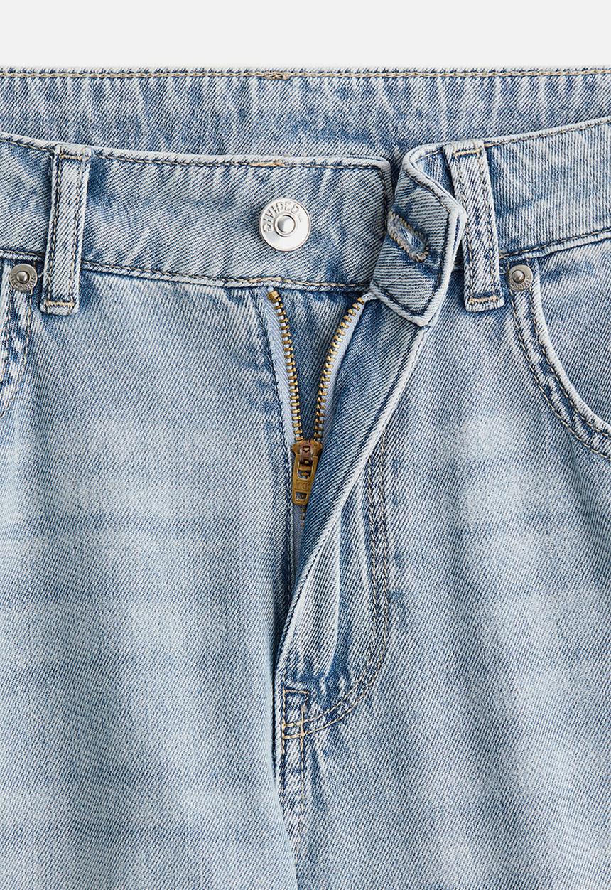 H&M - Baggy wide low jeans - light denim blue