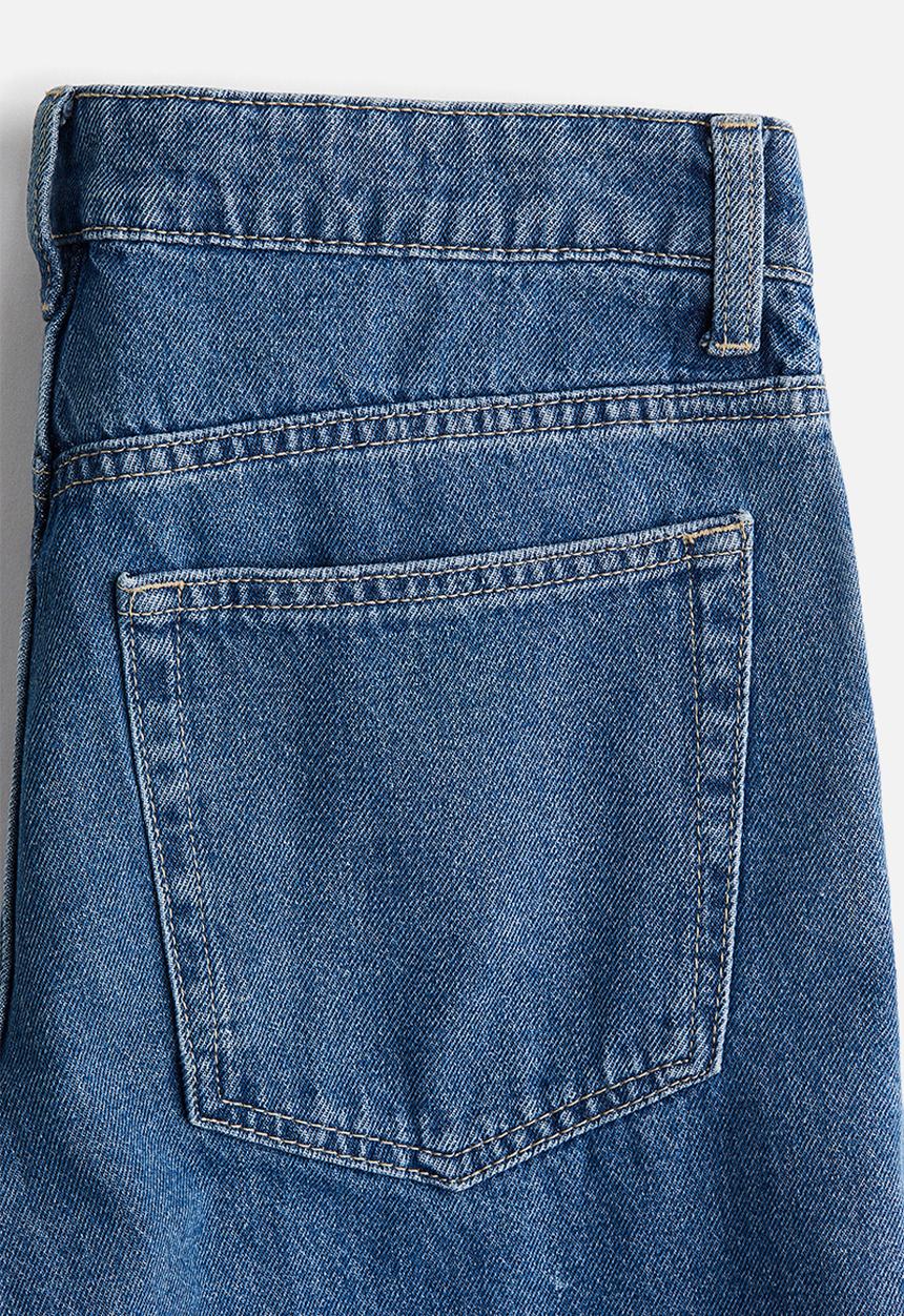 H&M - Bermuda regular denim shorts - denim blue
