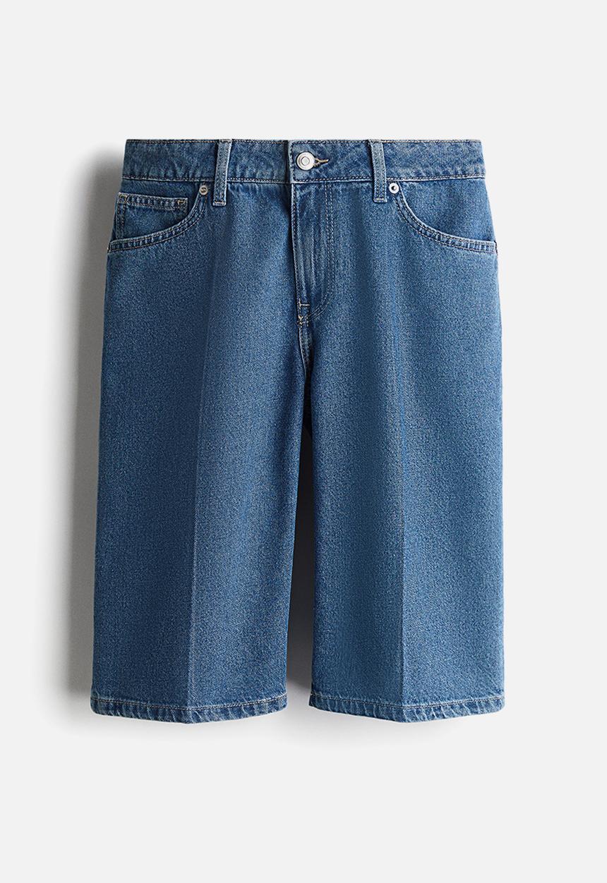 H&M - Bermuda regular denim shorts - denim blue