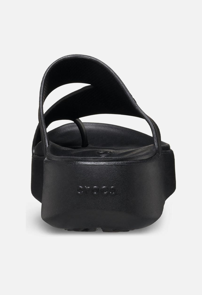 Crocs - Getaway way platform toe loop - black