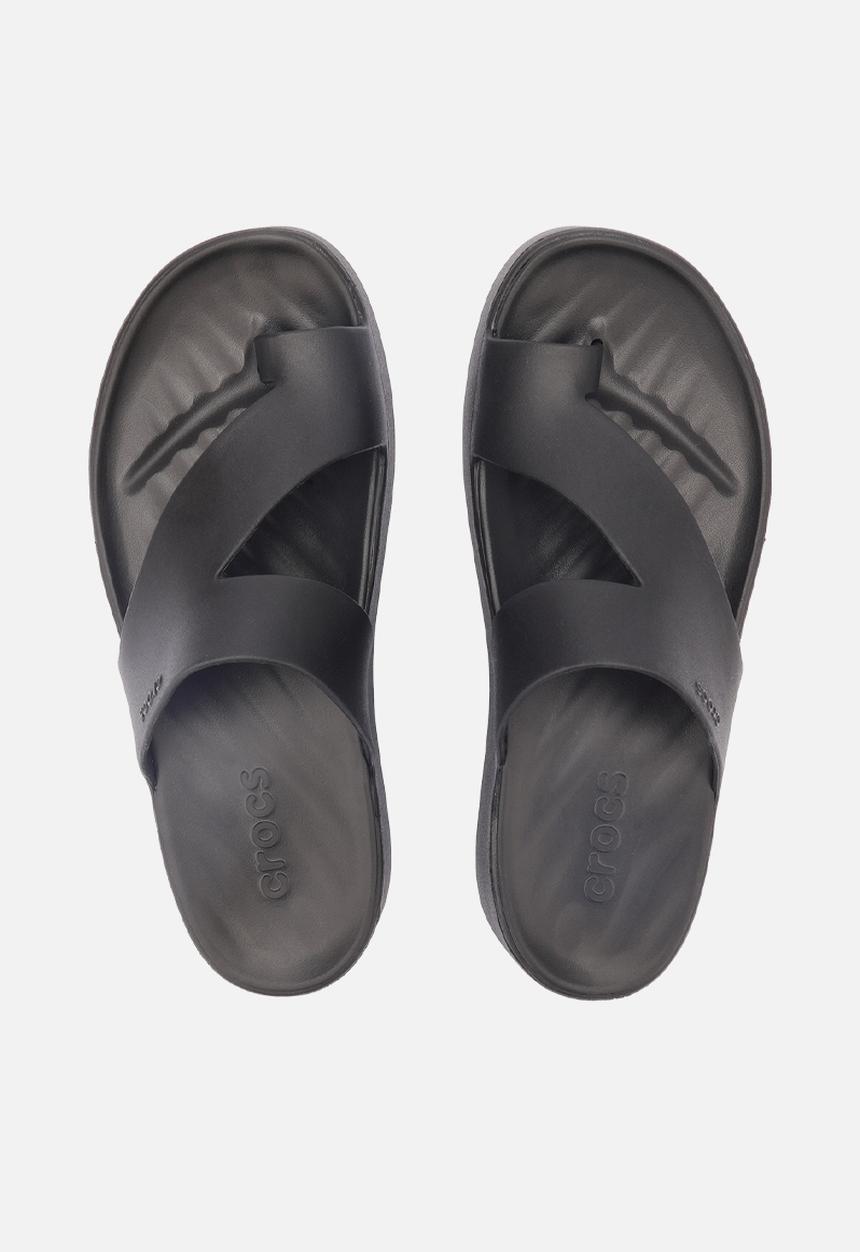 Crocs - Getaway way platform toe loop - black