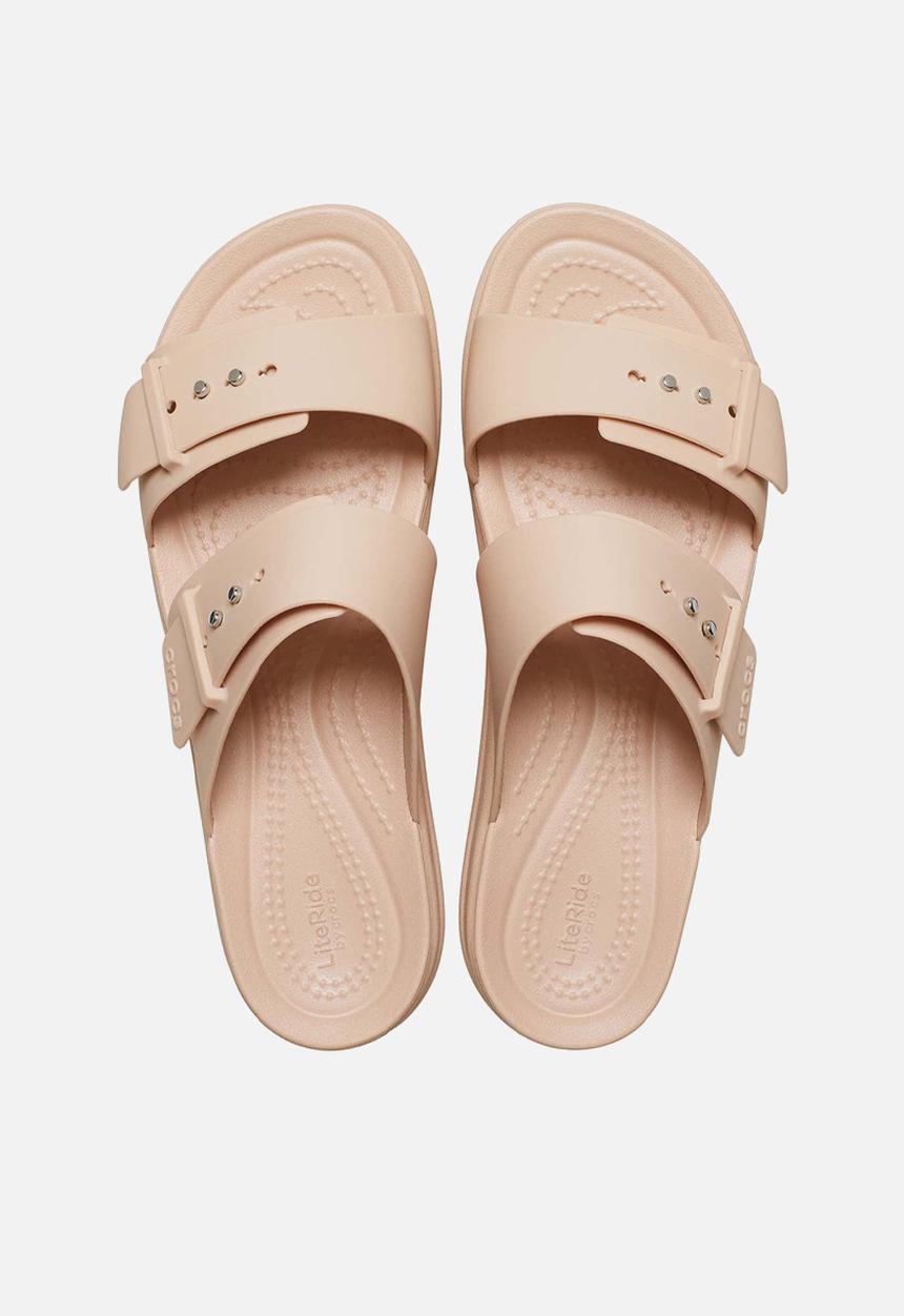 Crocs - Brooklyn klyn buckle lowwdg - pink caramel