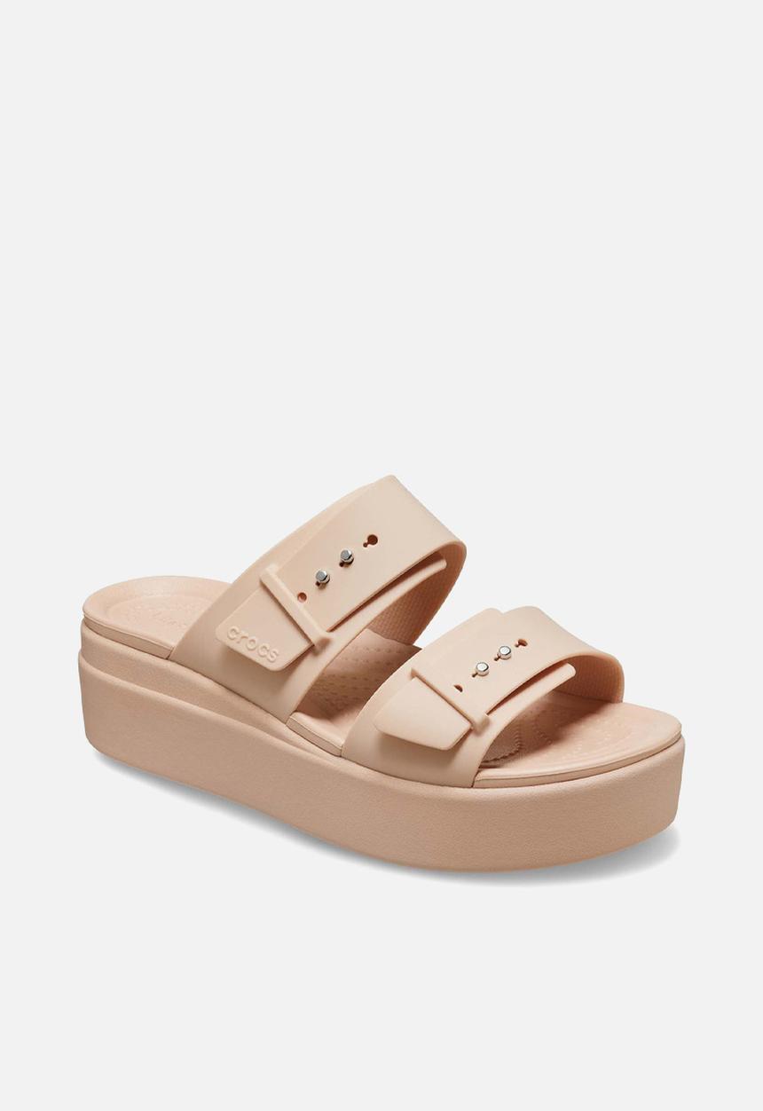 Crocs - Brooklyn klyn buckle lowwdg - pink caramel