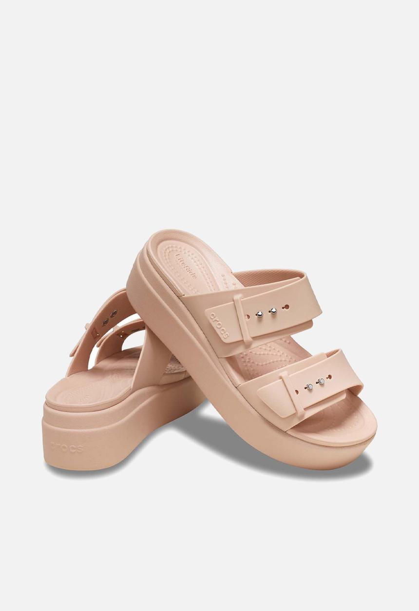 Crocs - Brooklyn klyn buckle lowwdg - pink caramel