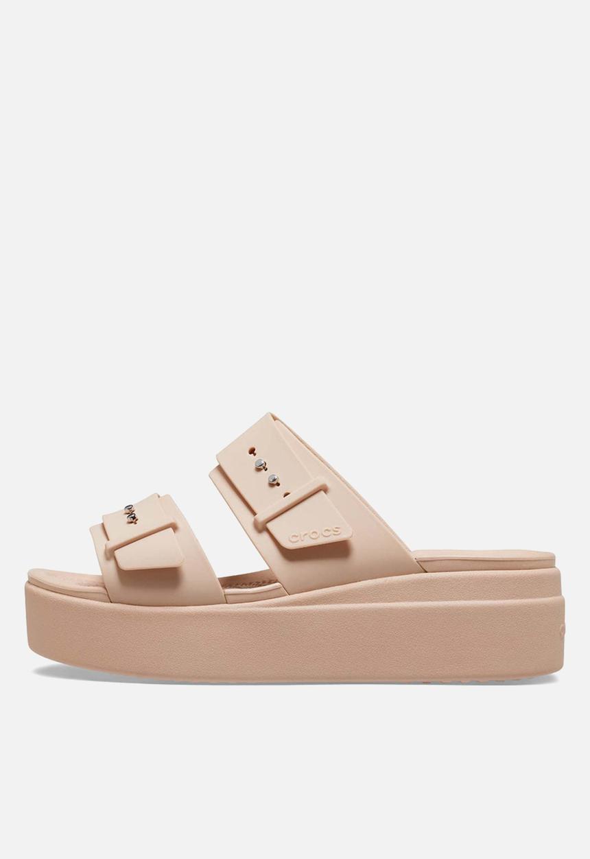 Crocs - Brooklyn klyn buckle lowwdg - pink caramel
