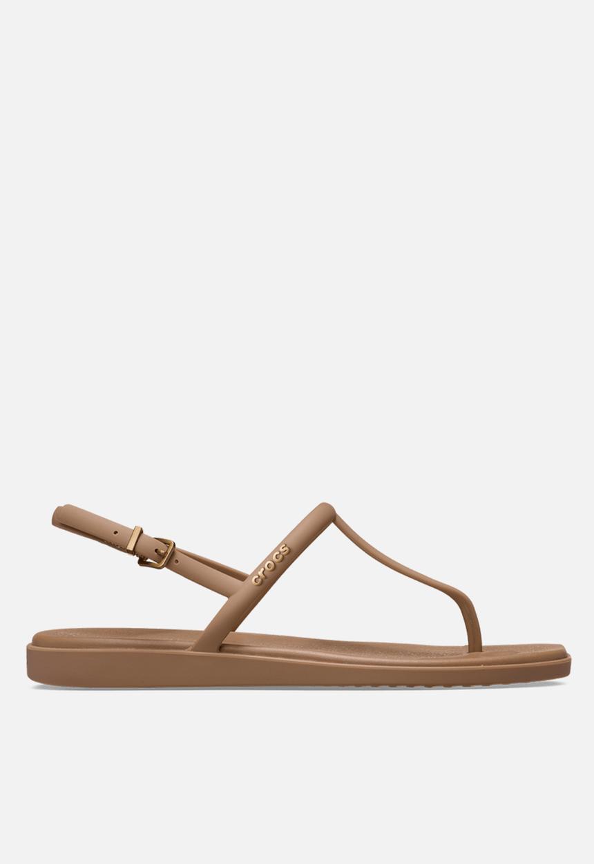 Crocs - Miami i thong flip-milk chocolate