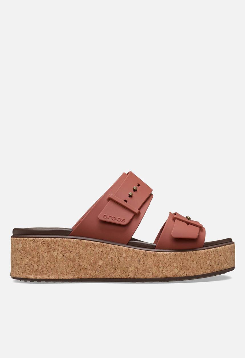 Crocs - Brooklyn klyn cork buckle - rust