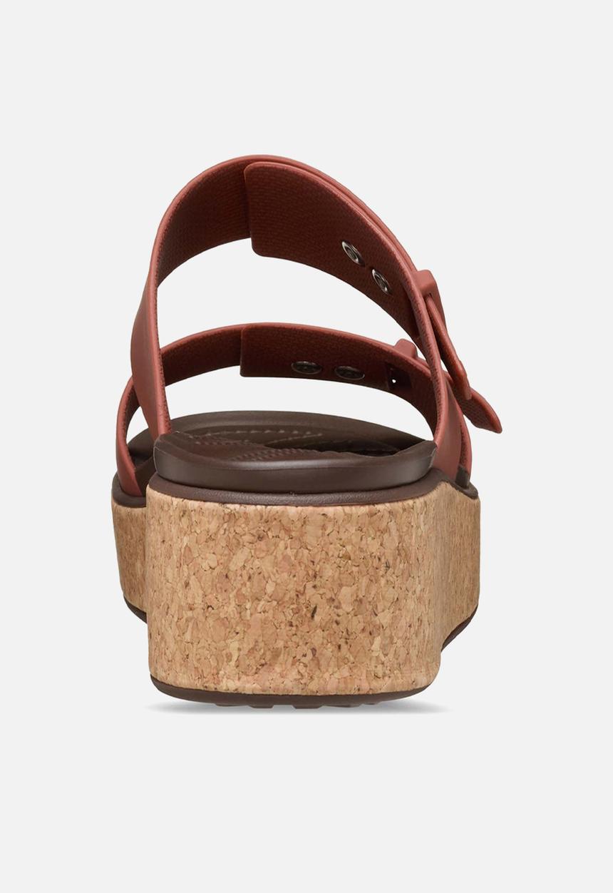 Crocs - Brooklyn klyn cork buckle - rust