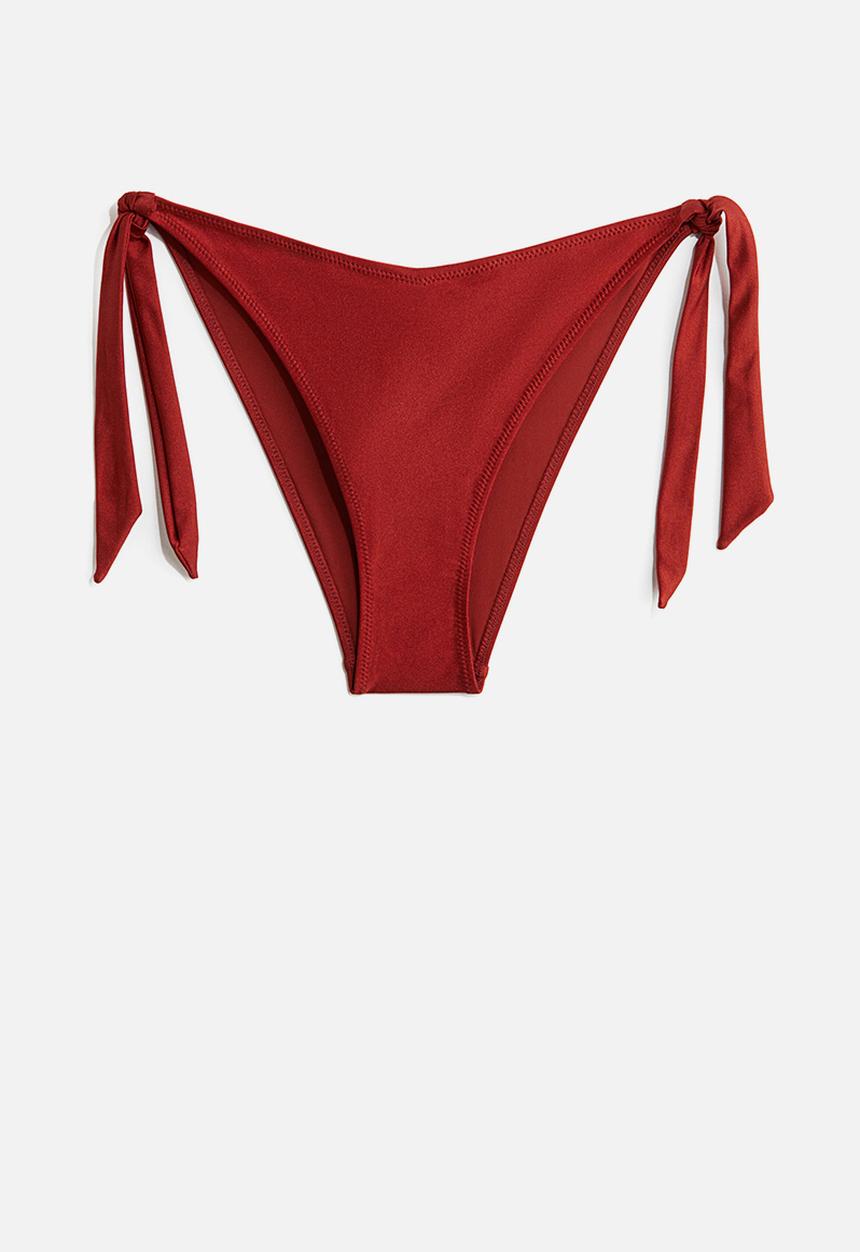 H&M - Tie tanga bikini bottoms - rust red
