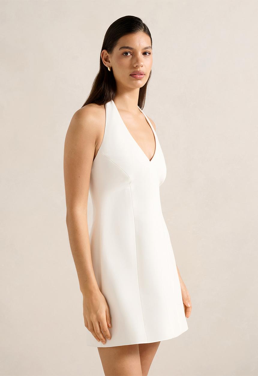 Forever New - Riley Structured Halter Mini Dress