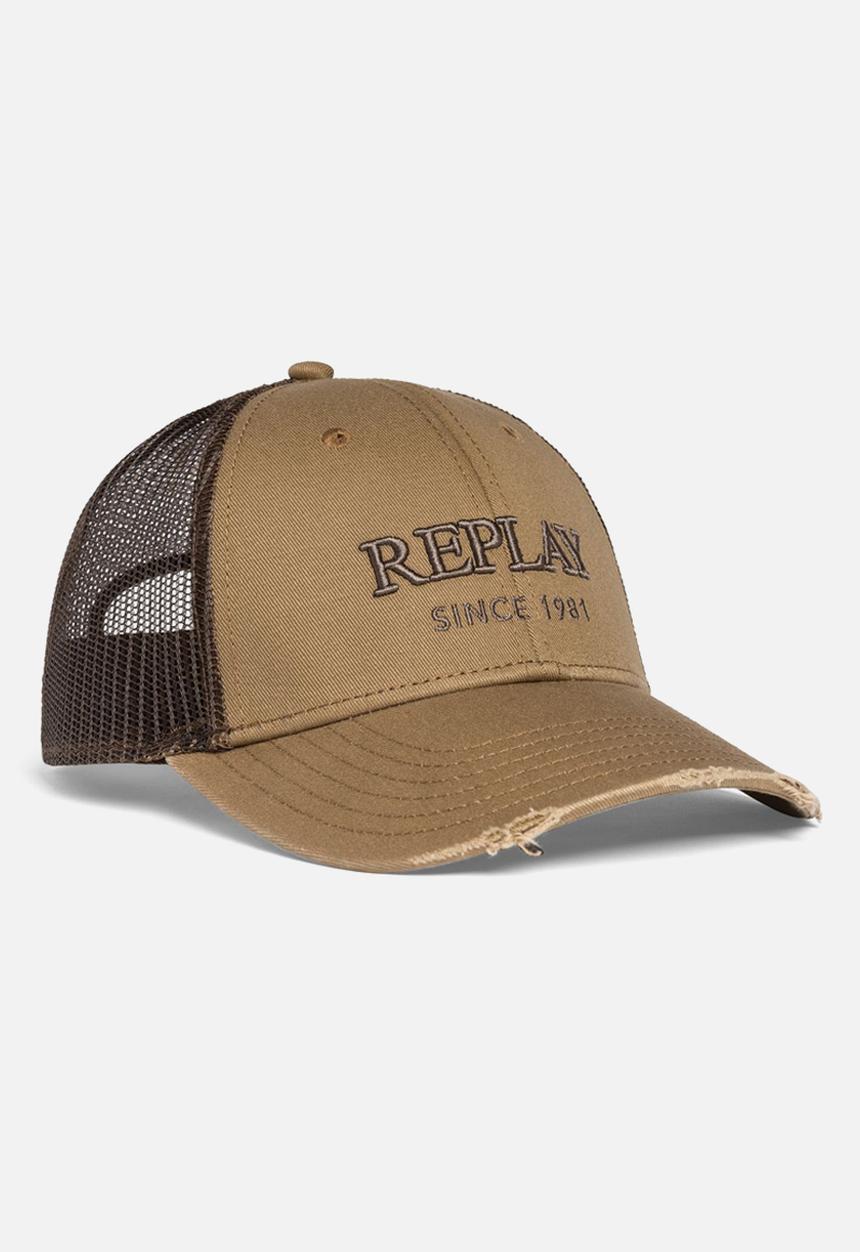 Replay - Washed Heavy Cotton Twill Trucker - Butter Nut