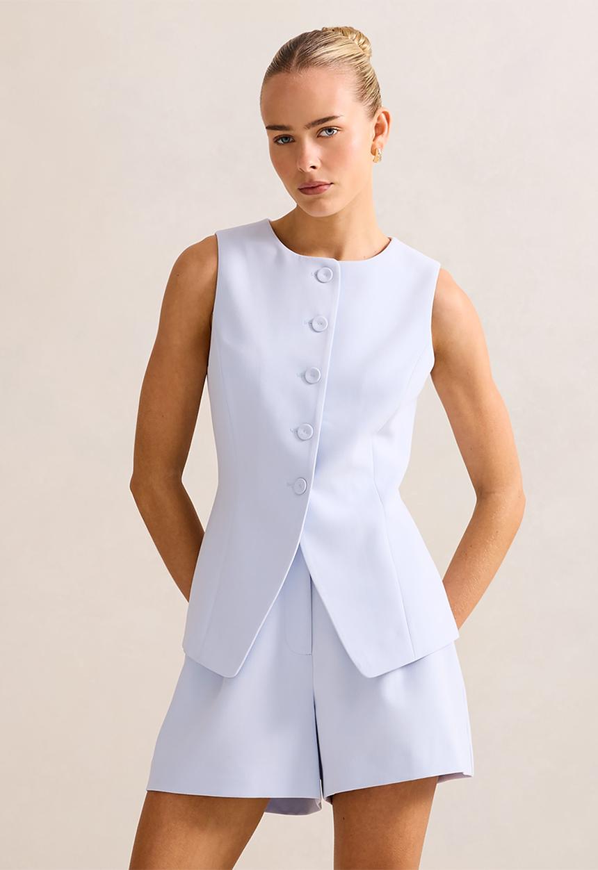 Forever New - Chloe High Neck Waistcoat