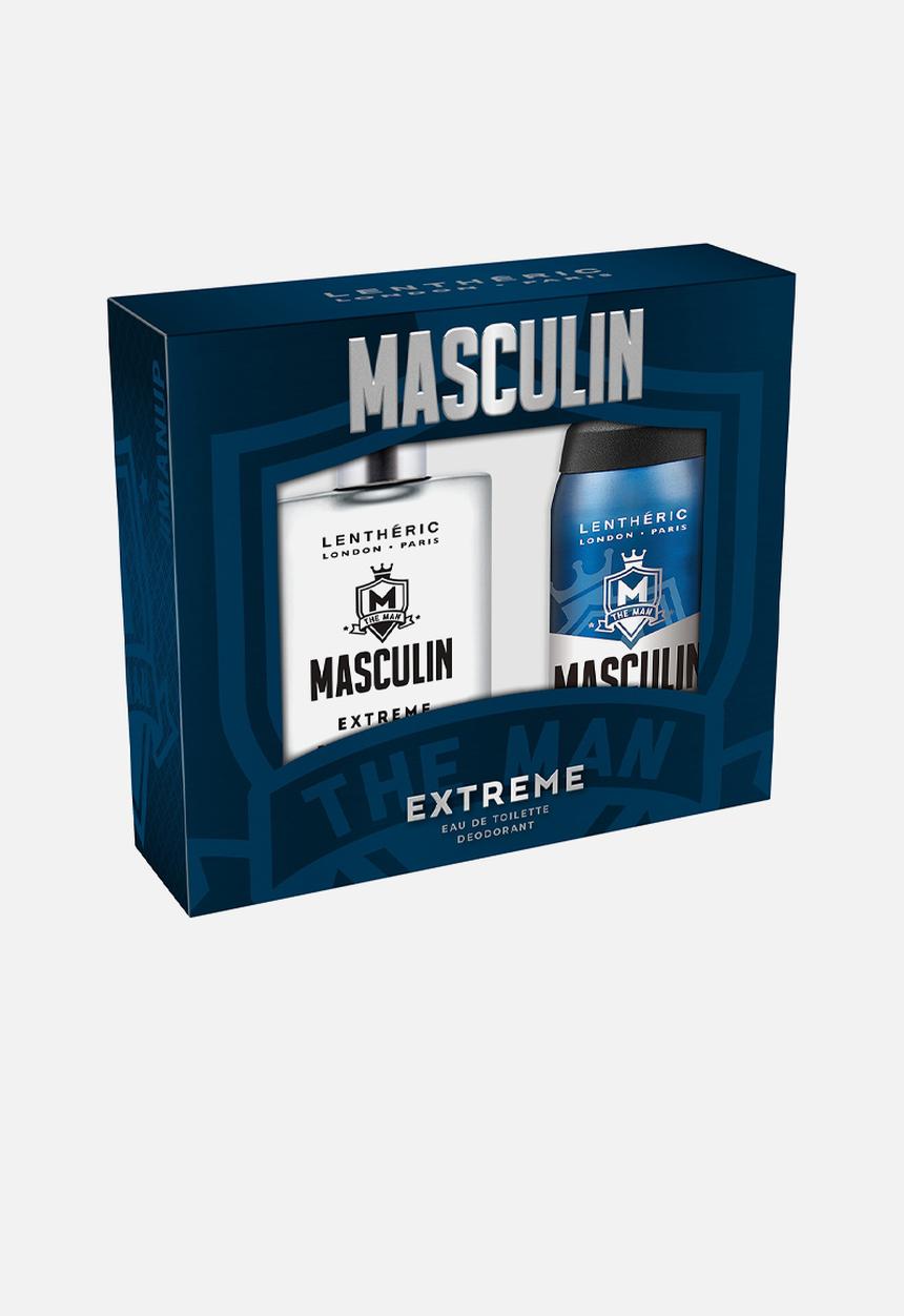 Lentheric  - Lentheric Masculin Extreme Edt Gift Set - 100ml