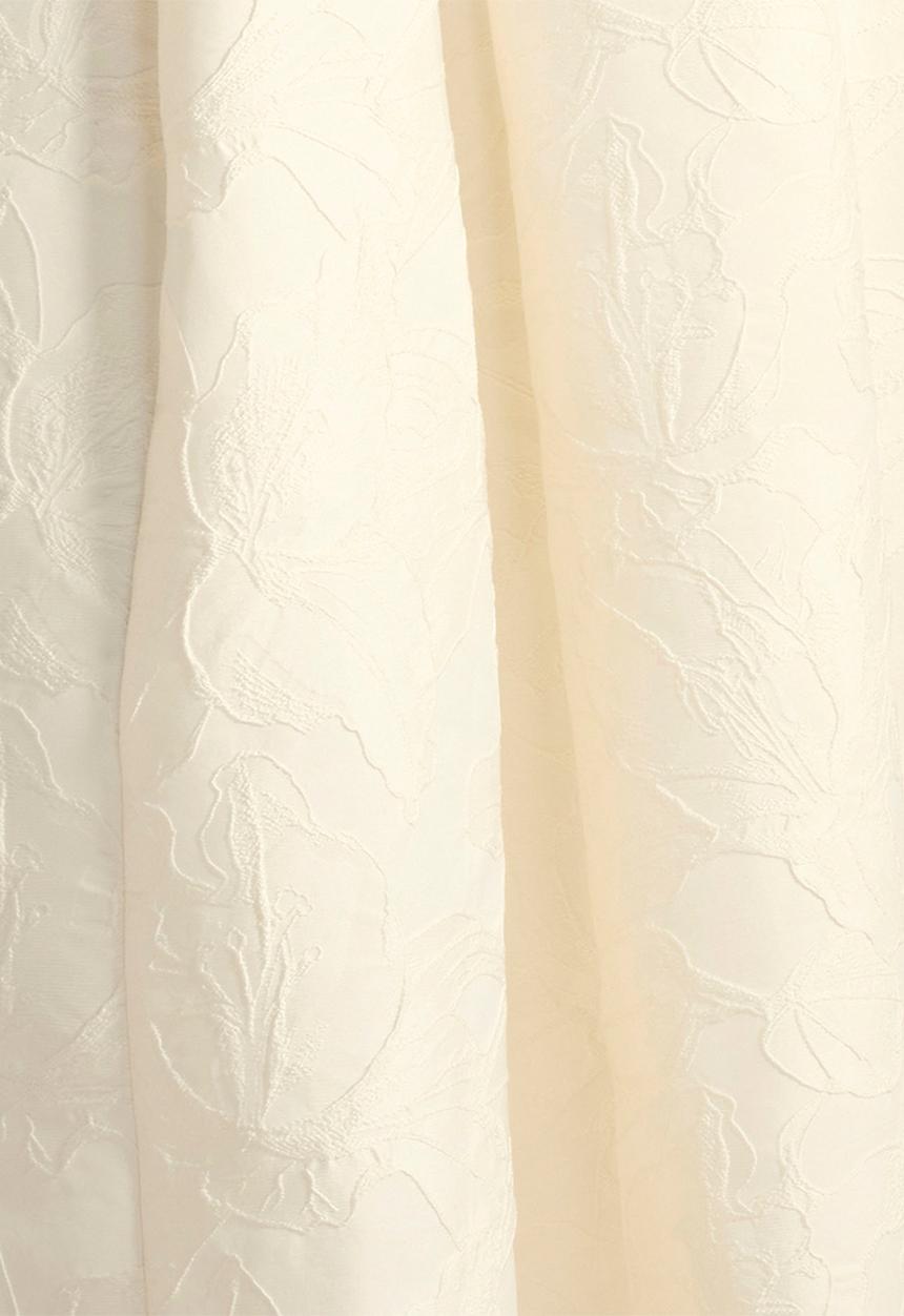 Forever New - Lottie Strapless Jacquard Midi Dress