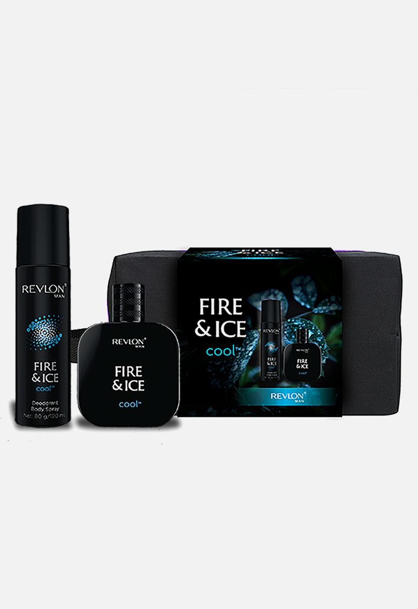 Revlon - Fire & Ice Cool Man Edt Gift Set - 100ml