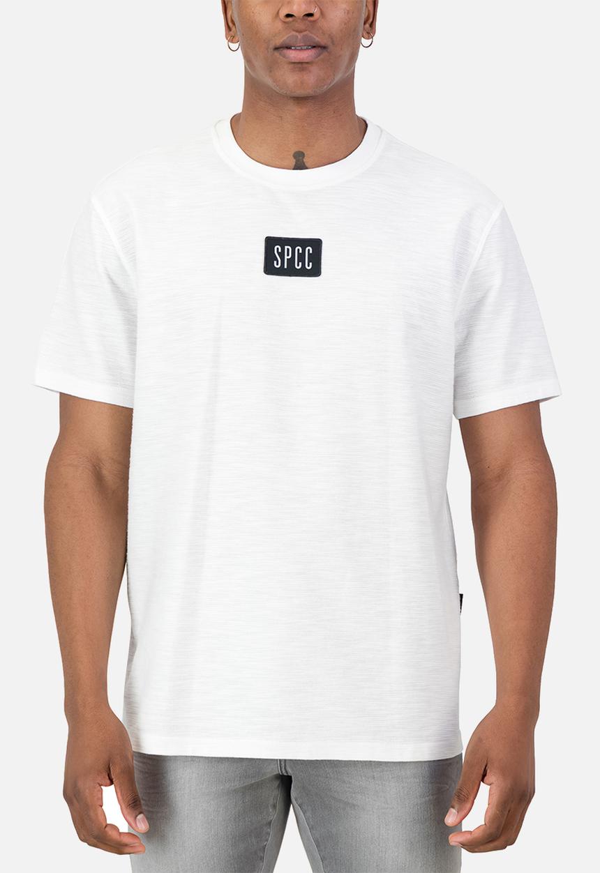 S.P.C.C - Hexum Tee  - White Relaxed Fit Fashion Tees Optical White