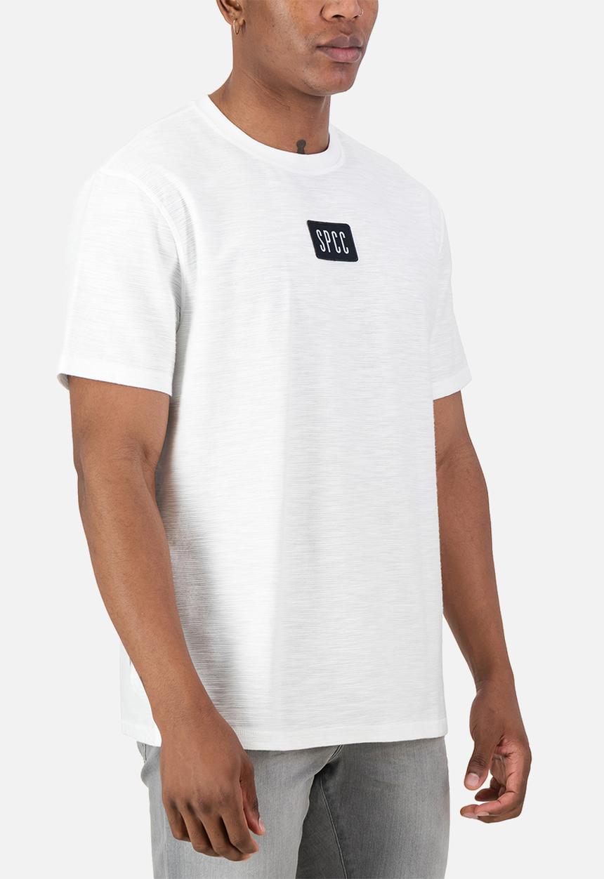 S.P.C.C - Hexum Tee  - White Relaxed Fit Fashion Tees Optical White