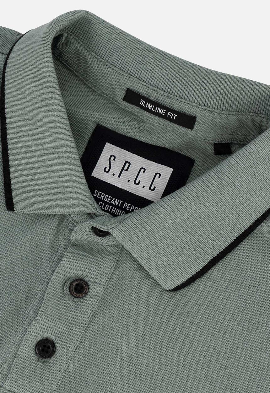S.P.C.C - Amos Golfer  - Slimline Fit Signature Polos Malachite