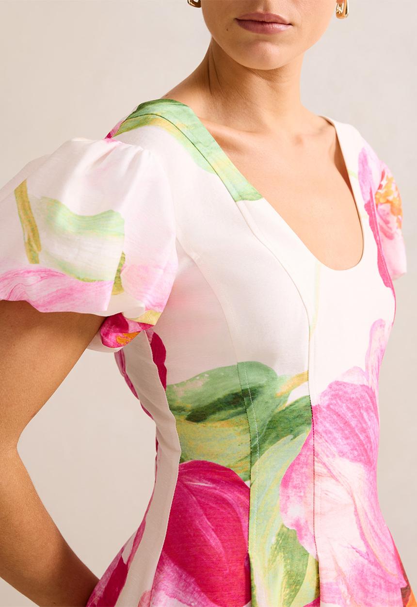 Forever New - Lily Scoop Neck Midi Dress
