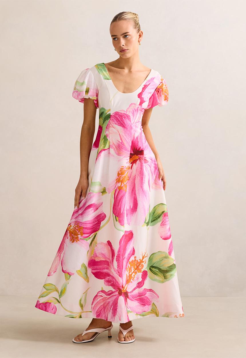 Forever New - Lily Scoop Neck Midi Dress