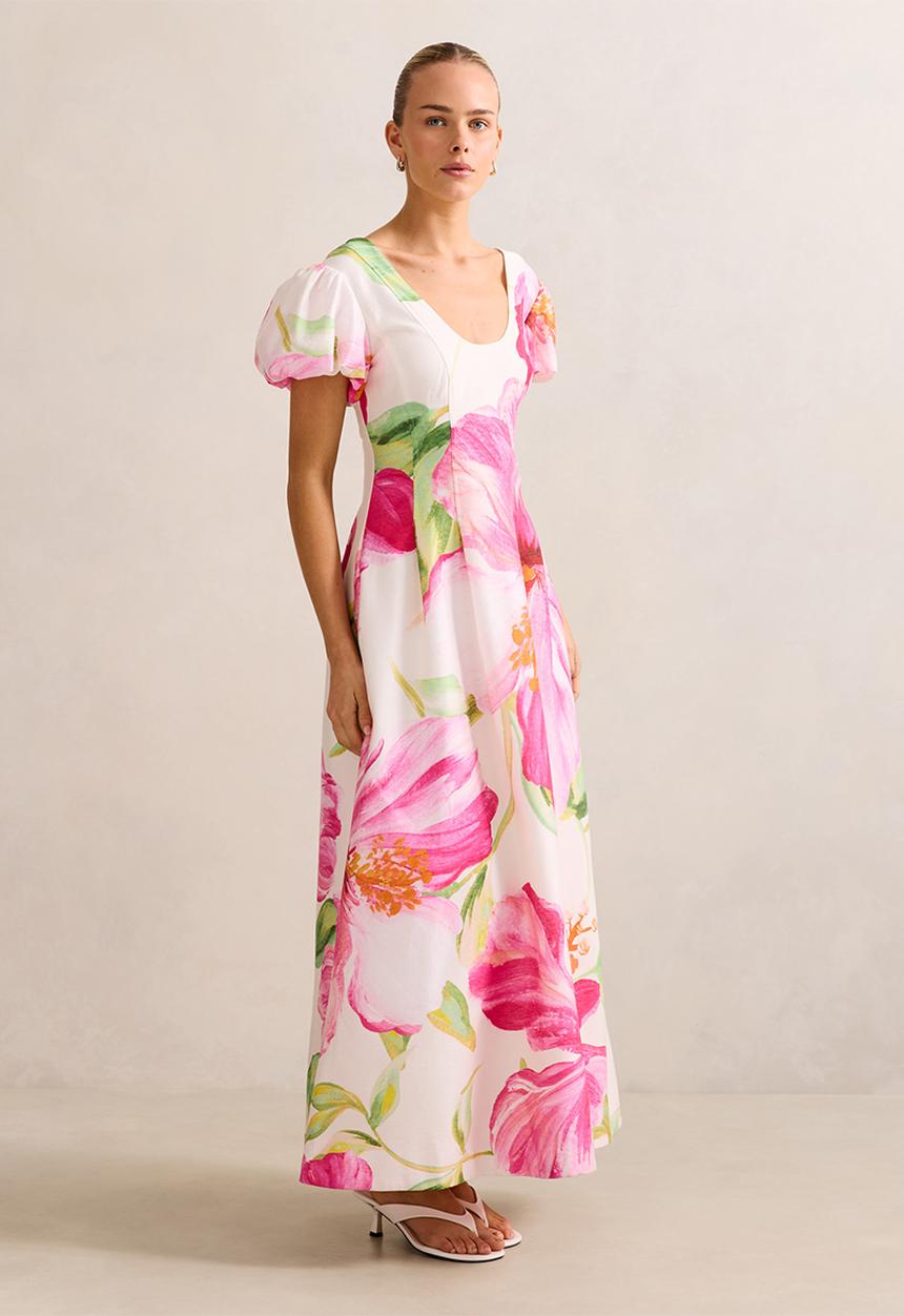 Forever New - Lily Scoop Neck Midi Dress