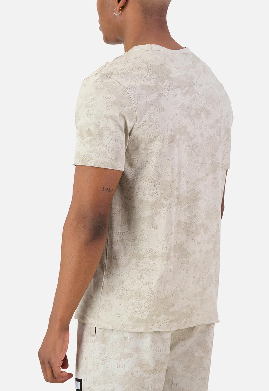 S.P.C.C - Autry Tee - Stone Regular Fit Fashion Tees Parchment