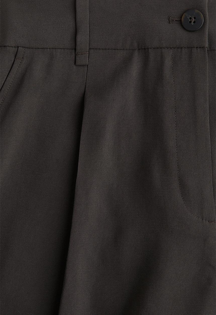 H&M - Tailored shorts - dark brown