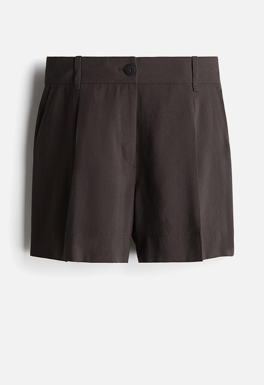 H&M - Tailored shorts - dark brown